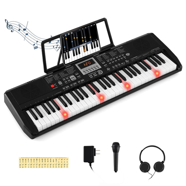 Costzon 61 Key Keyboard Piano Electric Digital Piano Keyboard