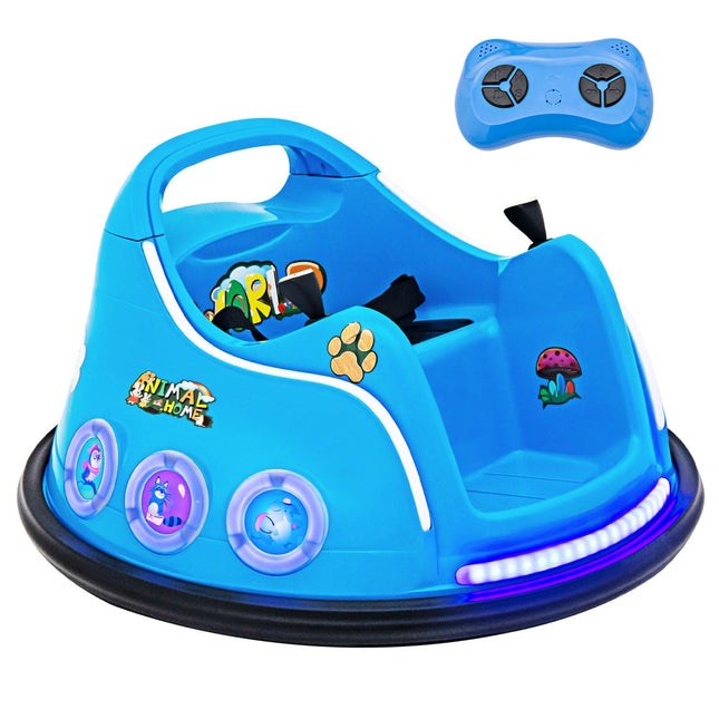 Costzon Bumper Car for Kids 12V Electric Ride on Toy with Remote Control
