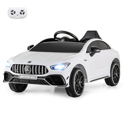 Costzon Ride on Car, 12V Licensed Mercedes-Benz Kids’ Electric Vehicles with Parent Remote