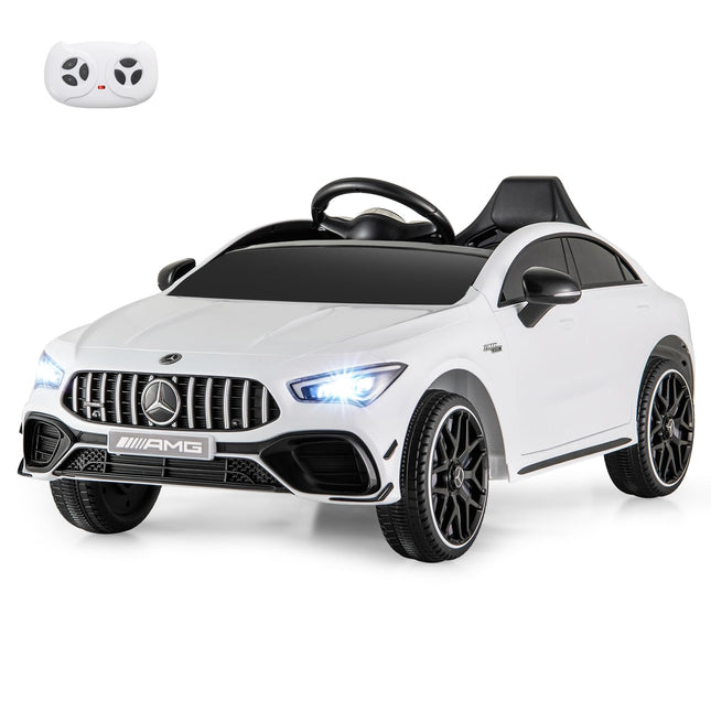 Costzon Ride on Car, 12V Licensed Mercedes-Benz Kids’ Electric Vehicles with Parent Remote