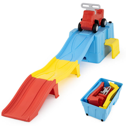 Costzon Expandable Up & Down Kids Roller Coaster with Storage Box
