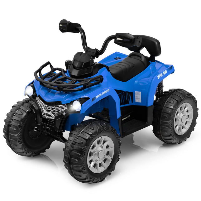 Costzon Kids ATV 12V Battery Powered Electric Vehicle w/Music