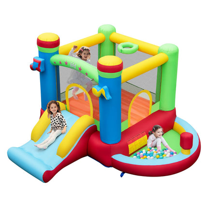 BOUNTECH Inflatable Bounce House with Ball Pit, Music Castle