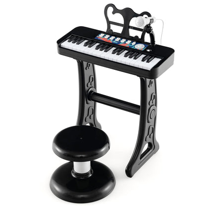 Costzon Kids Piano, 37 Key Piano Toy Keyboard w/ Microphone