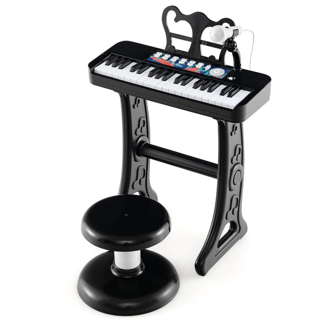 Costzon Kids Piano, 37 Key Piano Toy Keyboard w/ Microphone