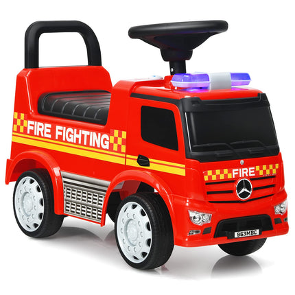 Costzon Ride On Push Car for Toddlers, Licensed Mercedes Benz Sliding Car, Foot-to-Floor Riding Toy for Boys Girls