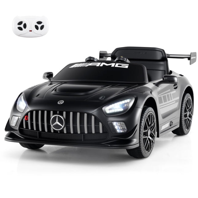 Costzon Ride on Car 12V Licensed Mercedes-AMG GT3 Kids Car with Remote Control