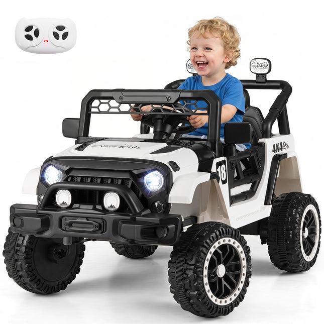 Costzon Ride on Car Truck with Remote Control for Boys Girls | 12V Electric Vehicles