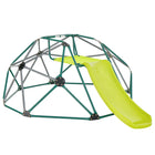 Costzon Climbing Dome, 2 in 1 Outdoor Jungle Gym Monkey Bar Climbing Toys, 8FT Geometric Dome Climber Playground Set