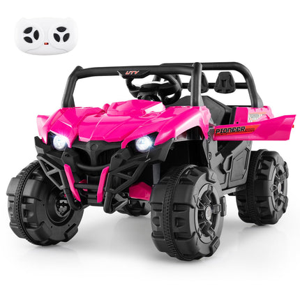 Costzon Kids Ride on Truck, 12V Battery Powered Electric Vehicle w/Remote Control
