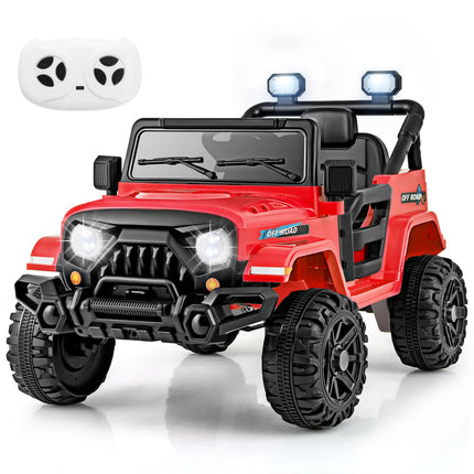 Costzon 12V Kids Ride on Truck Car, Electric Vehicle w/Remote Control