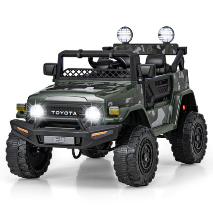Costzon Ride on Car, 12V 7Ah Licensed Toyota FJ Cruiser Electric Car