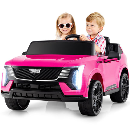 Costzon 2 Seater Ride on Truck 24V Licensed Cadillac Kids Car Electric Vehicles w/Remote Control