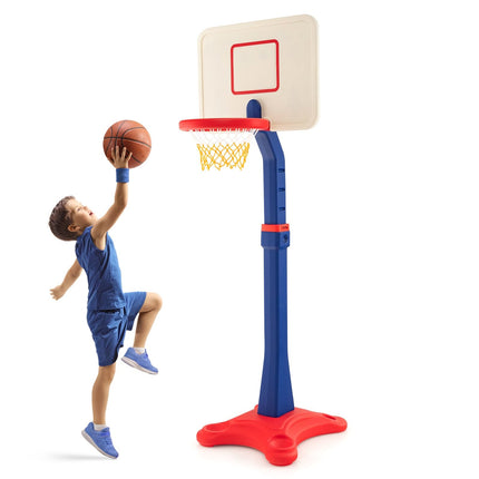 Costzon Kids Basketball Hoop, Adjustable Height Basketball Goal Stand