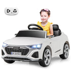 Costzon 12V Kids Ride on Car Licensed Audi SQ8, Remote Control Ride on Toy, Battery Powered Electric Vehicle with Spring Suspension