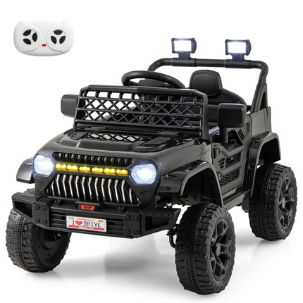 Costzon Kids Ride On Truck, 12V Battery Powered Electric Vehicles w/Remote Control