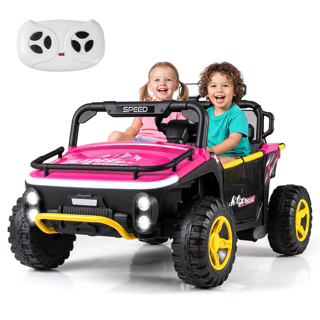 Costzon 24V Ride on Toys for Big Kids 2 Seater Ride on UTV Off-Road Truck