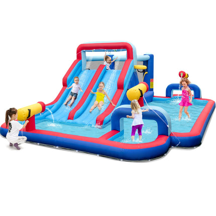 BOUNTECH Inflatable Water Slide, Waterslide Park Bounce House for Outdoor