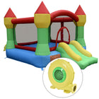 Costzon Inflatable Mighty Bounce House Castle Jumper Moonwalk Bouncer with 480W Blower