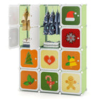 Costzon Kids Closet, Cartoon DIY Modular Dresser Storage Organizer