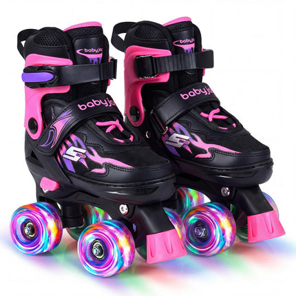 BABY JOY Roller Skates 4 Sizes Adjustable Quad Skates