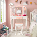 Pink Snowflake Print