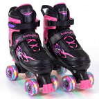Pink & Black / Large (Youth)