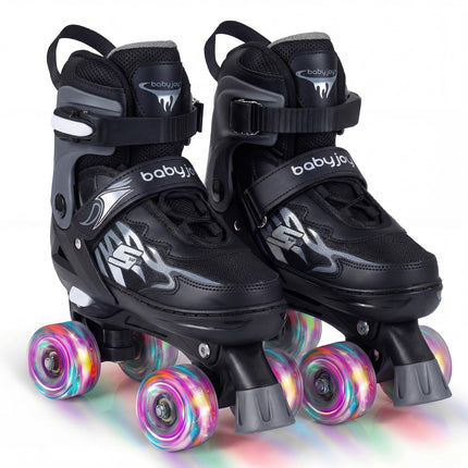 BABY JOY Roller Skates 4 Sizes Adjustable Quad Skates