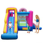 BOUNTECH Princess Bouncy House Jump Castle for Kids Indoor Outdoor w/2 Slides & Jumping Area