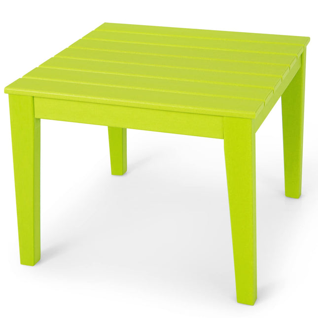 Costzon Kids Table, 25.5" x 25.5" Square Activity Play Table, Indoor & Outdoor, Toddler Table