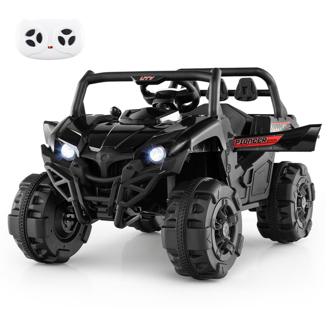 Costzon Kids Ride on Truck, 12V Battery Powered Electric Vehicle w/Remote Control