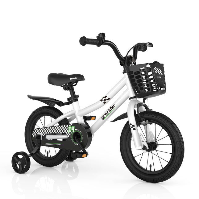 BABY JOY Kids Bike, 12 14 16 18 Inch Children Bikes for Boys Girls Age 3-8 Years w/Training Wheels