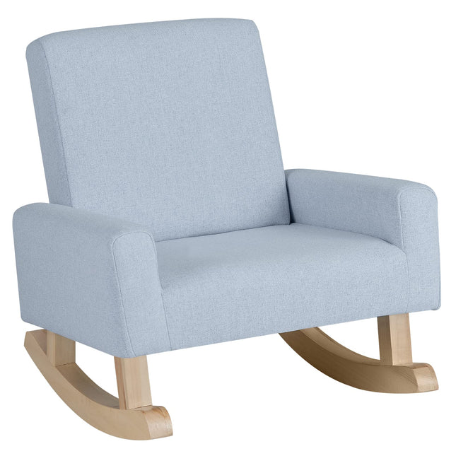 Rocking Chair with Solid Wood Frame - Costzon