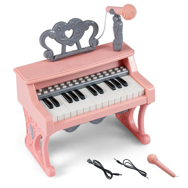 Costzon Kids Piano Keyboard 25 Keys Mini Digital Piano