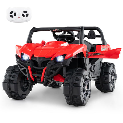 Costzon Kids Ride on Truck, 12V Battery Powered Electric Vehicle w/Remote Control