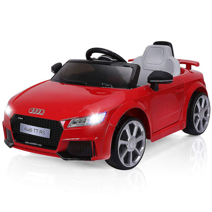 Costzon Kids Ride On Car, 12V Licensed Audi TT RS, Battery Powered Electric Ride On Vehicle w/Parental Remote Control