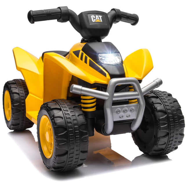 Costzon Kids ATV 6V CAT Licensed Four Wheeler Quad Car Toy with LED Headlight