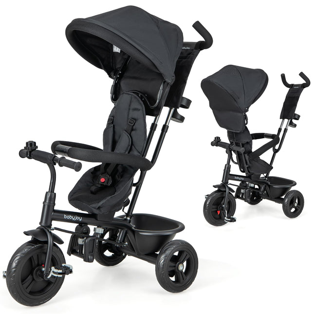 Costzon Tricycle 4 in 1 Toddler Bike