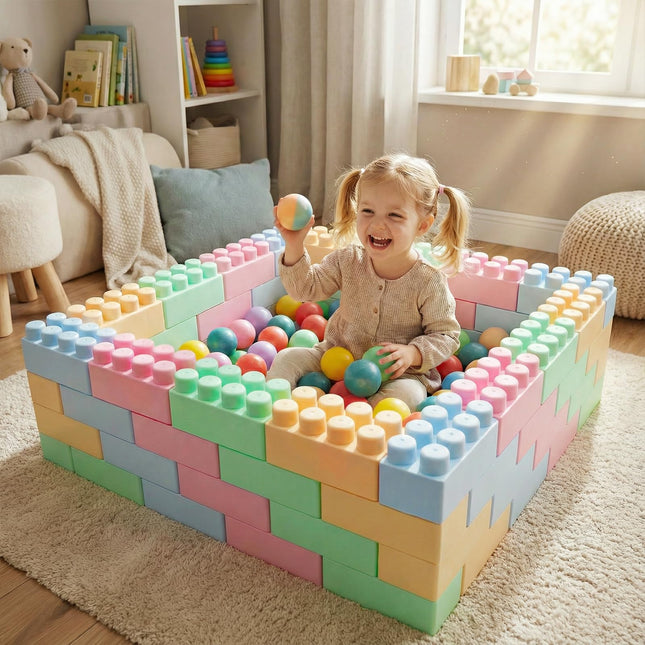 Costzon Big Building Blocks 64 PCS Montessori Creative Blocks