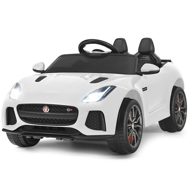 Costzon Ride on Car, 12V Licensed Jaguar F-Type SVR Battery Powered Ride on Toy w/Remote Control