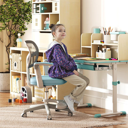 Costzon Kids Desk Chair Student Ergonomic Computer Chair with Wheels