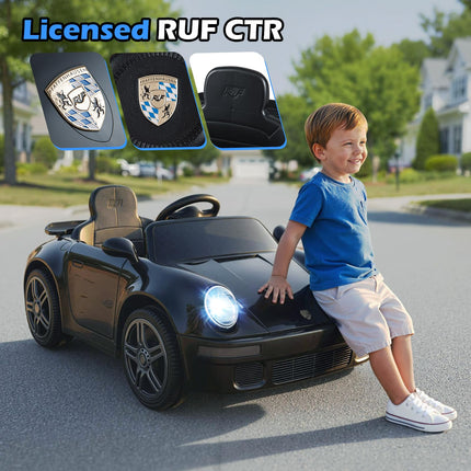 Costzon Ride on Car | 12V Licensed RUF CTR Kids' Electric Vehicle w/Remote Control