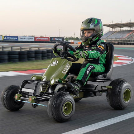Costzon Kids Pedal Go Kart 4-Wheel Ride On Toy