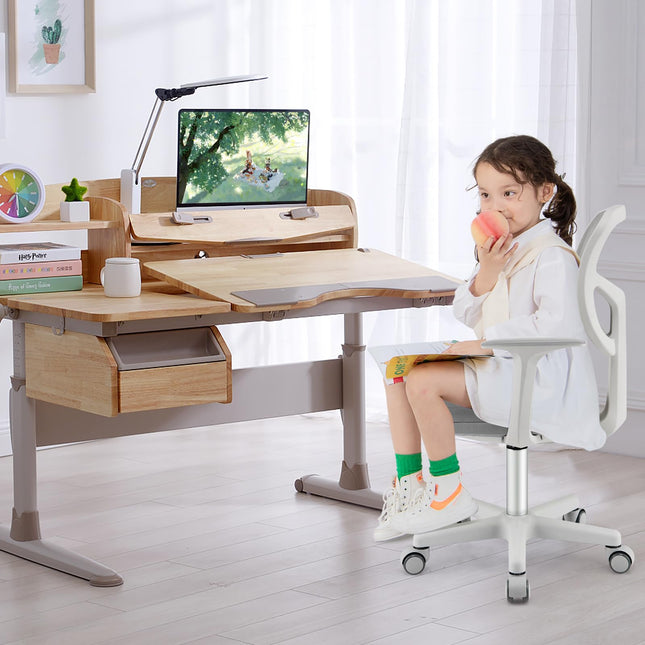 Costzon Kids Desk Chair, Children Study Computer Chair with Adjustable Height