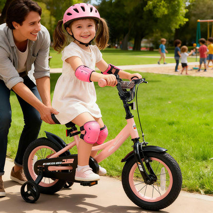 Kids Bike 12 14 16 18 Inch Toddler Bicycle with Removable Training Wheels