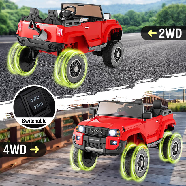 Costzon 24V 2 Seater Ride on Car for Kids
