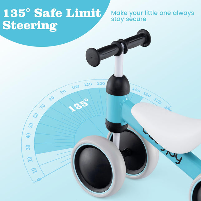 BABY JOY Baby Balance Bikes, Baby Bicycle, Children Walker Toddler Baby Ride Toys for 9-24 Months