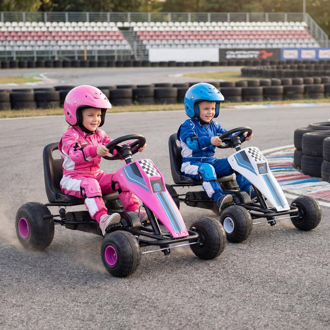 Costzon 4 Wheel Pedal Go Kart