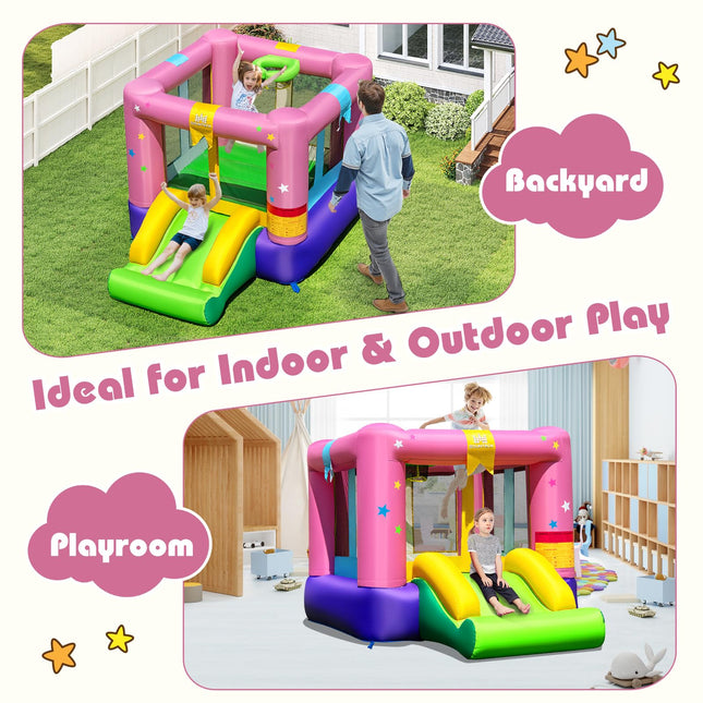 BOUNTECH Inflatable Bounce House Bouncy House for Kids 3-12 Indoor Outdoor