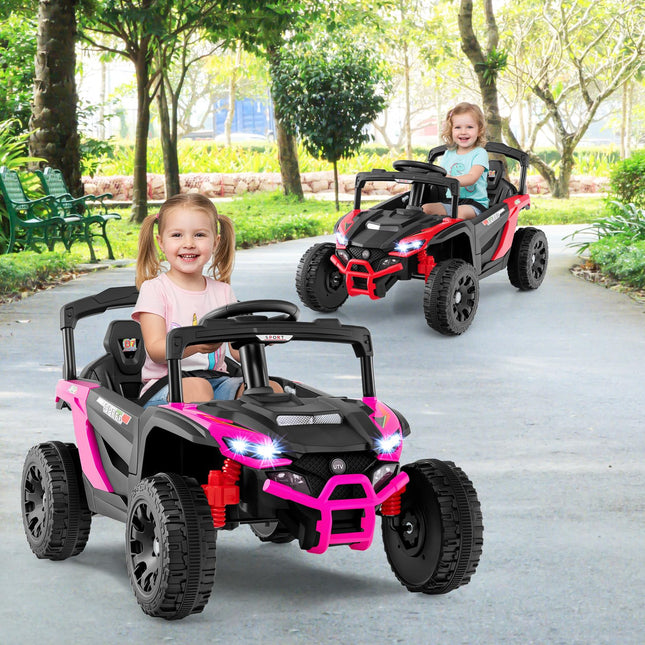 Costzon 12V Kids UTV Ride On Car Battery Powered Electric Vehicle with Remote Control